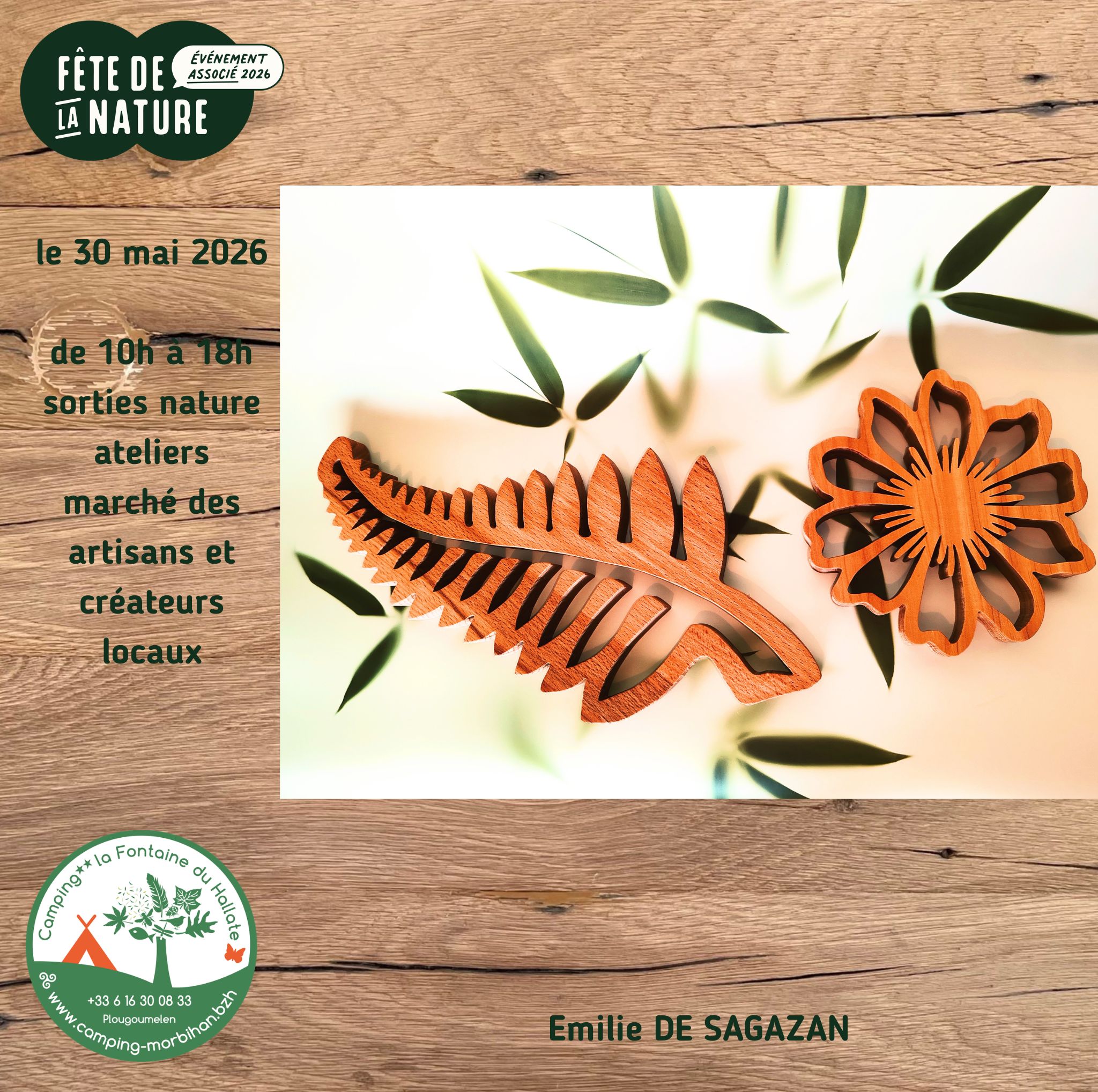 Sculpture sur bois - émilie de sagazan