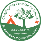 Camping nature la fontaine du hallate en Bretagne